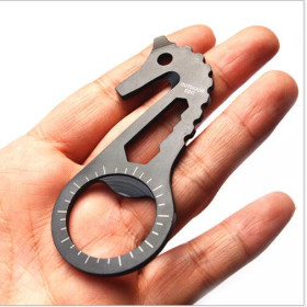 Multi EDC portable bottle opener 4 in 1 key accessory rope cutter UD05109 